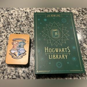 Hogwarts Library Book Set and Card Game